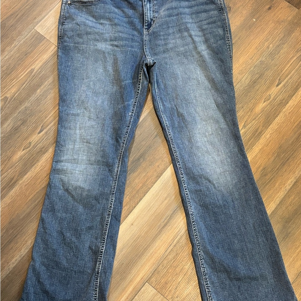 Shyanne Blue Flare & Wide Leg Jeans
